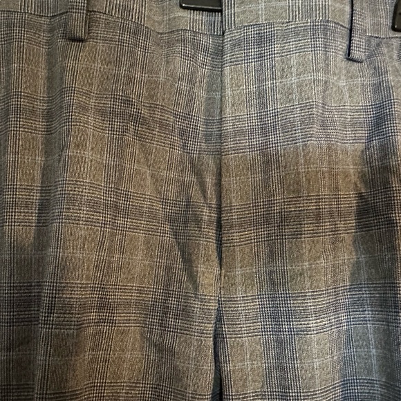 Murano men’s dress slacks gray plaid - Picture 3 of 3